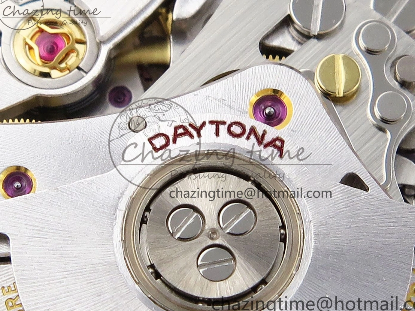 MiroTime 0416 Daytona 116515 Clean 1:1 Best Edition Silver Dial RG Markers on Oysterflex Strap SA4130 V WrinkleFree 1965